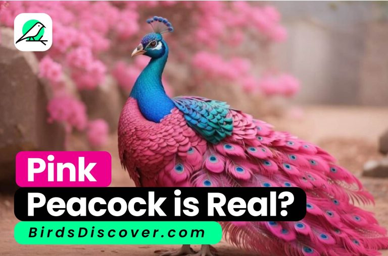 pink peacock is real