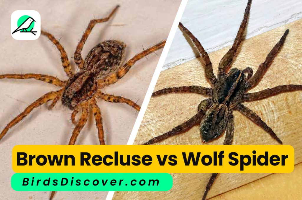 Brown Recluse vs Wolf Spider