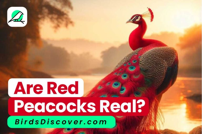 red peacock is real